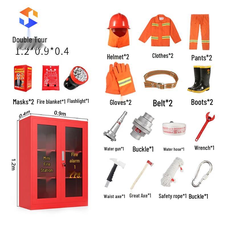 97-Style Mini Fire Station Equipment Cabinet