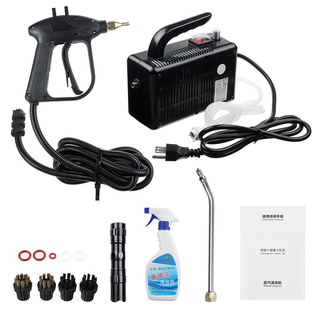 

1700 Вт Паровая машина высокого давления Ручной пароочиститель 19x8x12 см чёрный