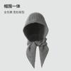 New Balaclava hat and scarf integrated women's winter versatile warm scarf knitted wool hooded
