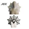 Elegant Gothic Fashion Accessory Stand Up Vampire Collar, Victorian Shoulder Cape, Women's Adjustable Cosplay Neck Ruffle Collar for Halloween