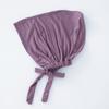 82 colori Sottocappello con Laccetti Moda Donna Hijab Interno Cappellino Musulmano Cuffia Sottoscarpa Semplice in Cotone Spandex Jersey Islamico DEW
