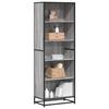 VidaXL Bookcase Sonoma Grey 60x35x170.5 Cm Engineered Wood, Bookshelf, Book Holder, Book Support, Cabinet 3300853