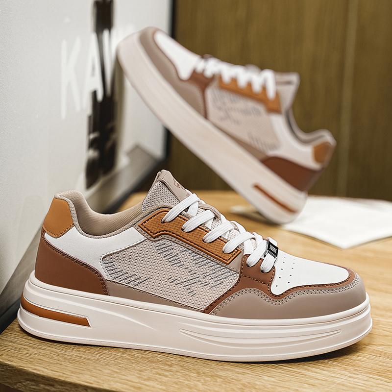

Модная повседневная деловая обувь для мужчин Модная нарядная обувь Tenis De Hombre Мокасины Мокасины Tenis Дизайнерские кроссовки 44 бежевый