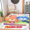 Fixies Personalized Text Floor Mat Perfect for Kitchen Decorate room Dining Room Hallway Anti-slip Rug Anime Office Decor