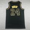 Embroidered NBA Los Angeles Lakers 24 Kobe Bryant Basketball Jersey Men Women Fall Winter