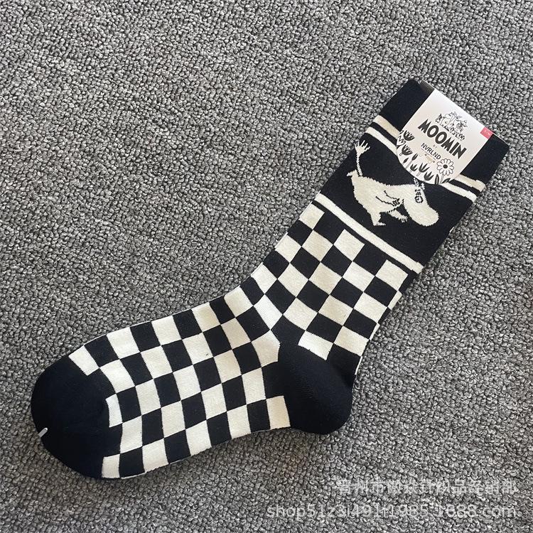 

Модные хлопковые носки до середины икры с мультяшными Муми-троллями - Стиль на четыре сезона One Size (36-40)