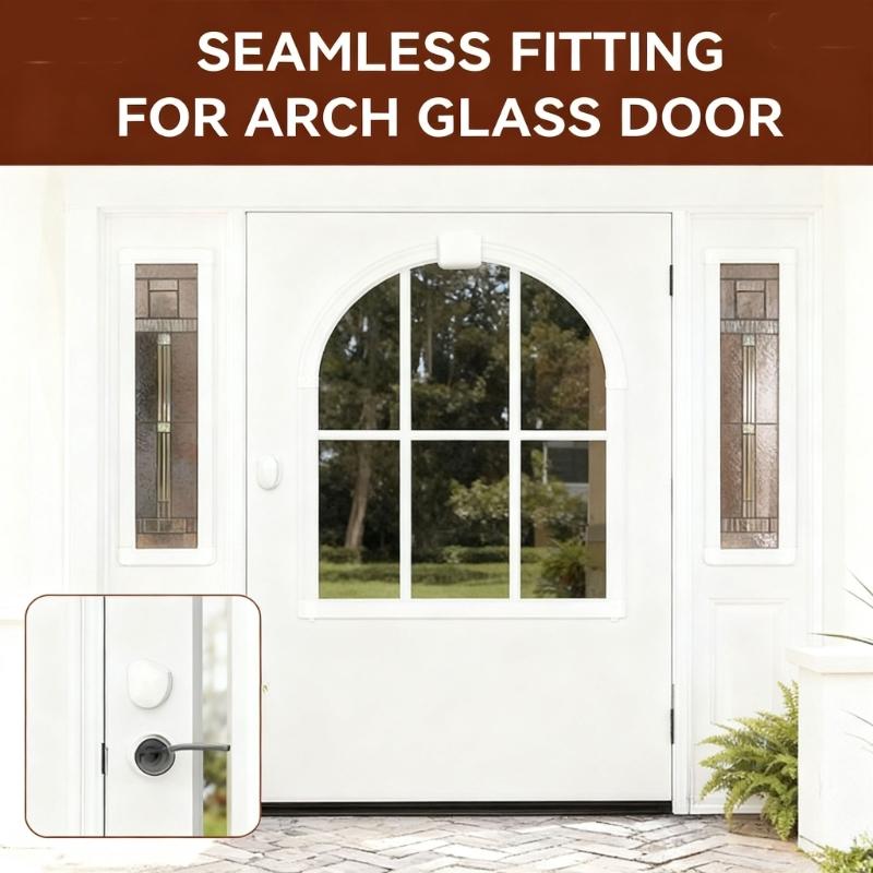 50lots Silicone Hole Covers Flush Entry Door Frame Plugs for Door Frame Repairs and Hardwares Projects