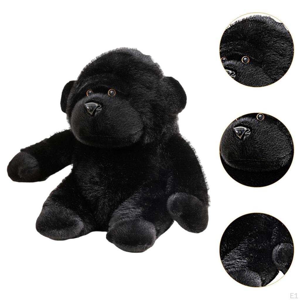 Chimpanzees Plush Toy, Animal Doll Collectible, Kids Room Decor Soft Stuffed Cute