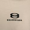 BALENCIAGA Made in Portugal Long sleeve Damage processing sweat Men's Used