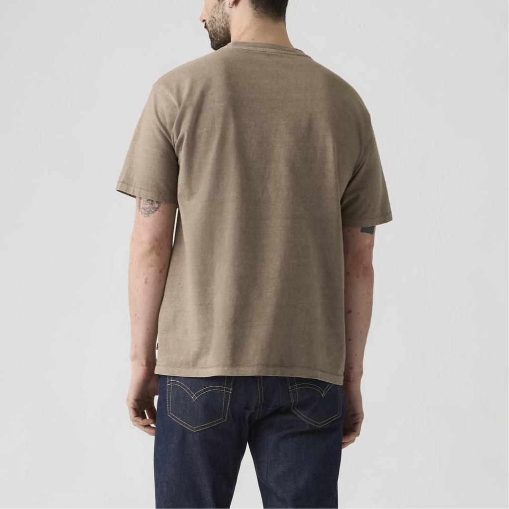 Levis Red Tab™ Vintage Loose Comfortable Soft Knit Crew Neck Short Sleeve T-Shirt Unisex Tops A0637-0195