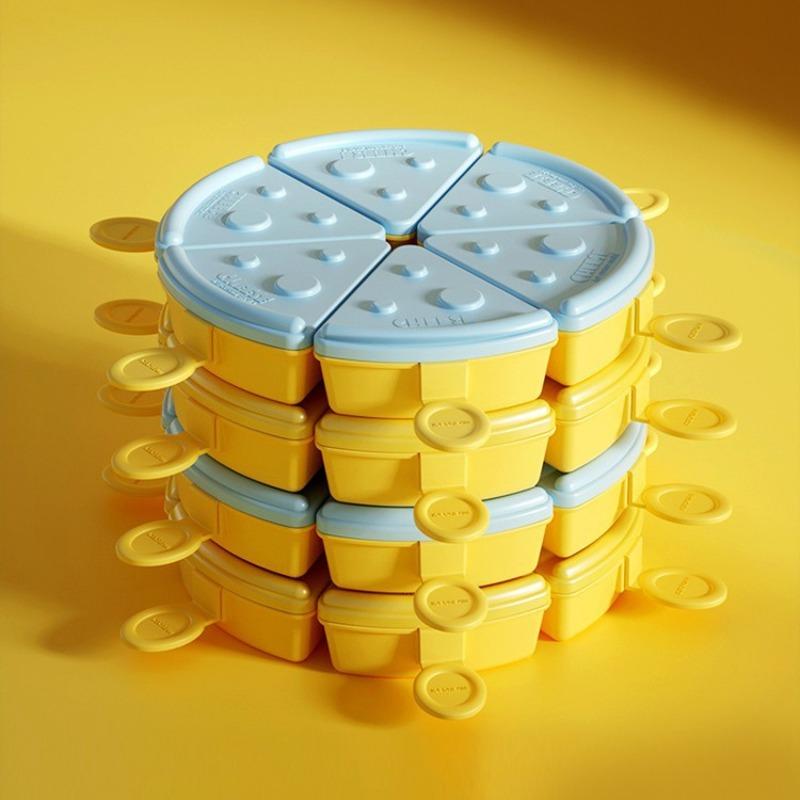 Summer Cheese Ice Cream Mold, Stackable Ice Cube Tray Mold, Baby Ice Cube Tray Ice Cube Mold, Ice Lolly and Popsicle Set