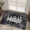 Linkin Park Design Crystal Velvet Carpet Cozy Non?Slip Printed Rug For Bedroom Living Room Entrance