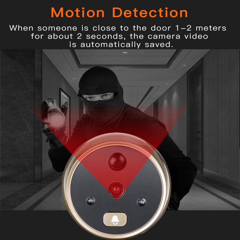 3 Inch Sy-1 TFT LCD 120 Degree Peephole Viewer Video Electric Door Eye Move Detection Digital Door Camera HD Eye Doorbell
