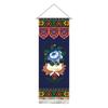 Tassels Tibetan Auspicious Eight Treasures Hanging Painting Cloth Art Living Room Background Wallpaper Decoration Cloth Painting