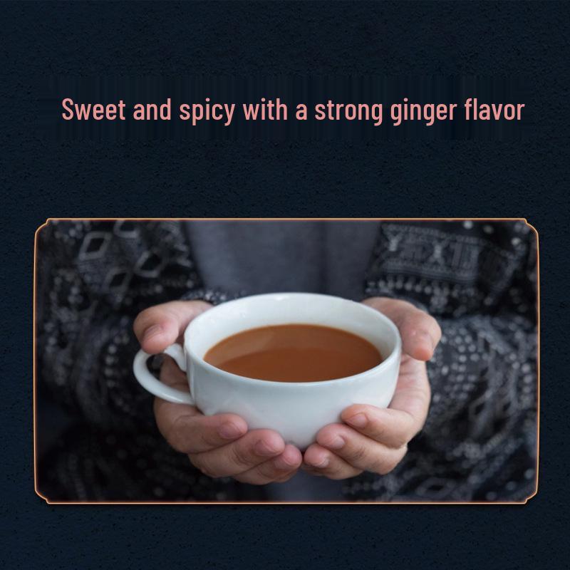 Brown Sugar Ginger Tea with Goji Berry & Red Date - 10 Instant Granule Sachets