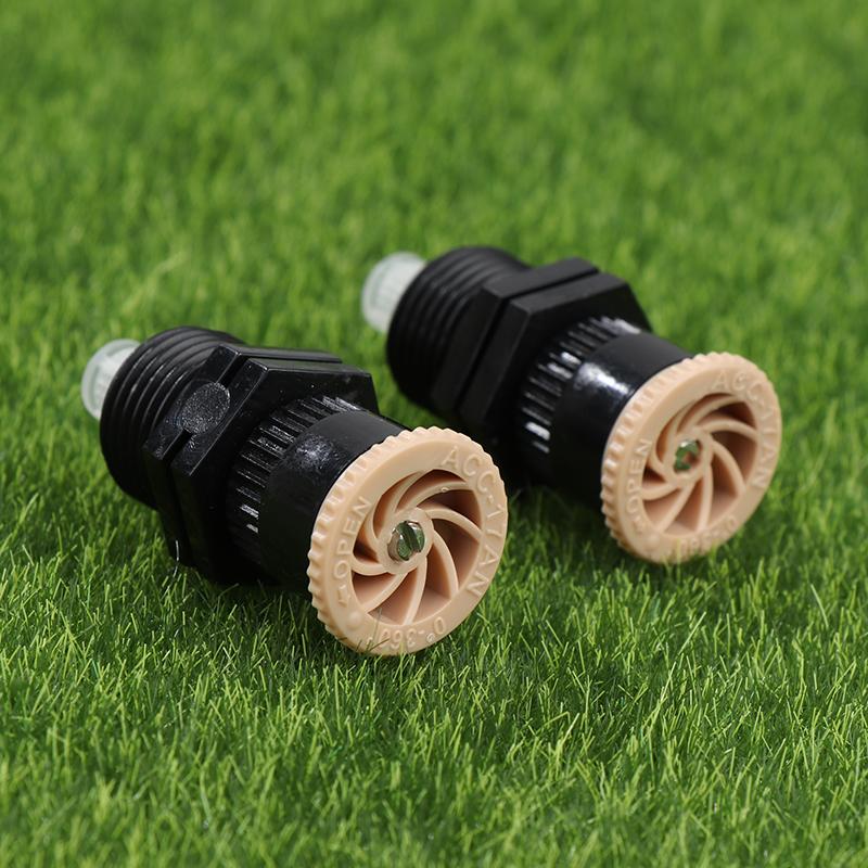 1Pc Water Sprinkler With 1/2 Inch Thread Plastic Support 0-360 Degrees Adjustable Farm Garden Lawn Watering Irrigation Nozzle