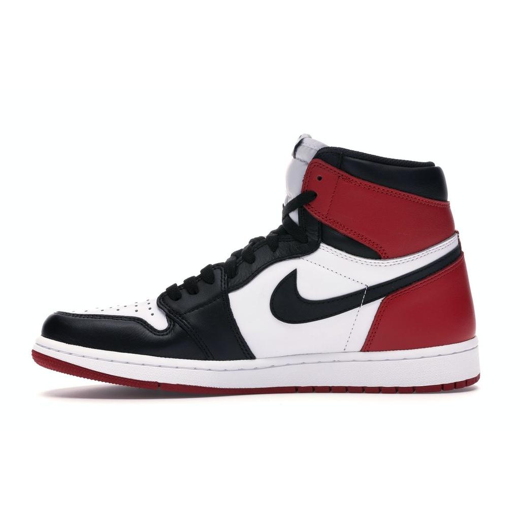 Air Jordan 1 Retro High OG Black Toe 2016 Men Sneakers White White-Varsity-Red 555088-125