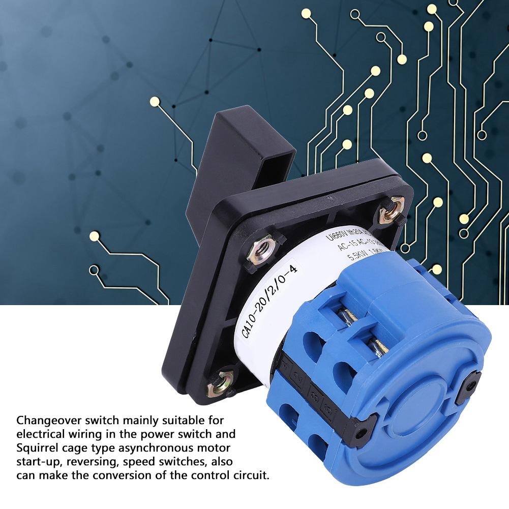 5-Position  Rotary Cam Changeover Switch CA10 0-1-2-3-4