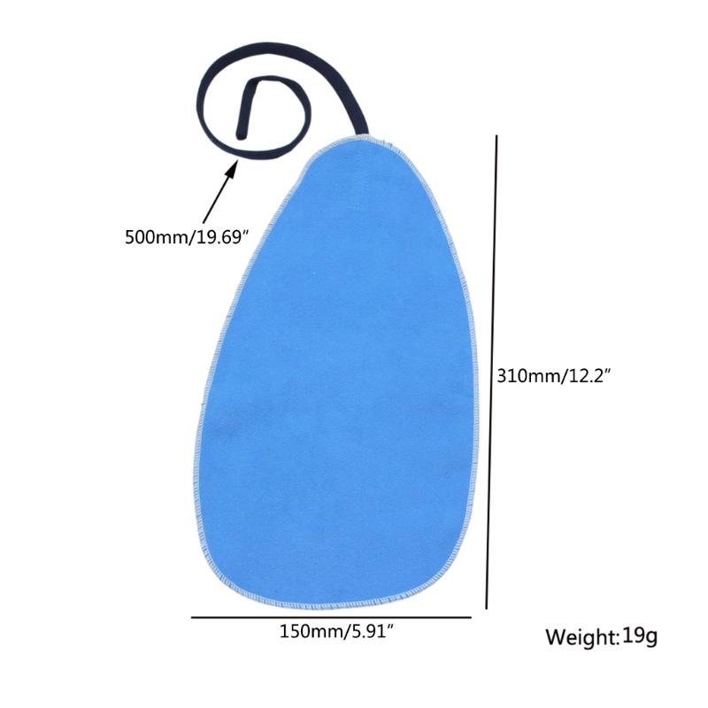 Saxophone Cleaning Cloth for Music Lovers Wind Instrument Maintenance Care Tool
