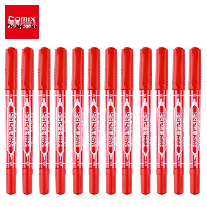 COMIX MK804 Dual-Tip Marker Pen