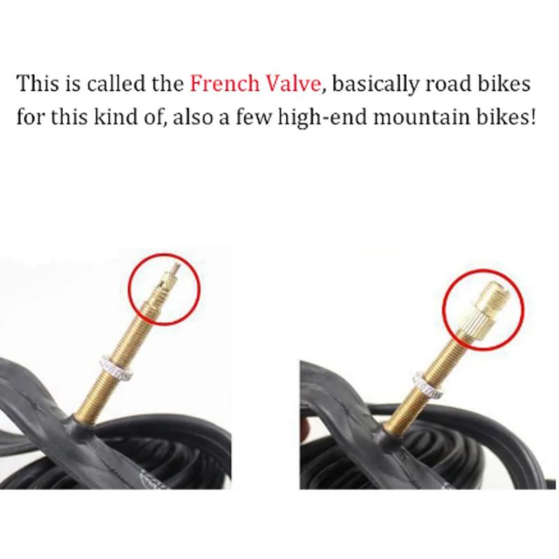 Bicycle Accessories Valve Adapter Bike Value Converter To Bike Tire French Valve Adapter
