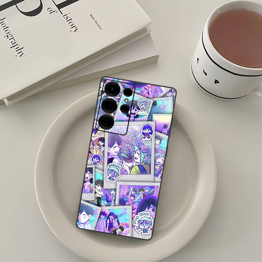 Game Omori Phone Case For Samsung S 24 Fe 25 Ultra Plus 20 Lite 21 30 22 23 24 22 Ultra 5G Fundas