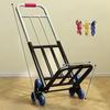 Portable Hand-Pulled op Cart Foldable Cargo very Vehicle Lightweight Household Vegetable Bung Transport Tool
