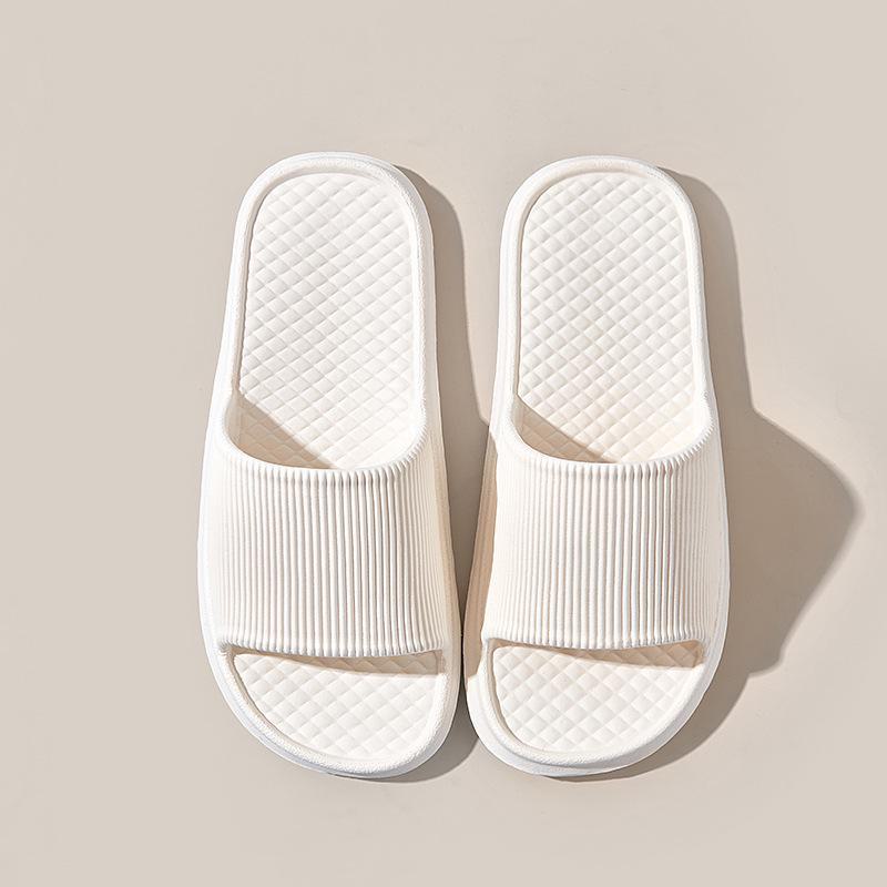 Women's Checkered EVA Indoor Slippers - Unisex, Home & Bathroom Use