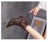Women's Pointed Toe Stiletto Ankle Boots: Autumn/Winter 2025 - Zipper, Elastic, Versatile, High Heel, Short Tube Design.