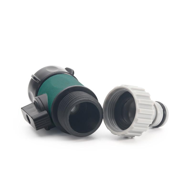 IBC Tank Fittingen S60 IBC Tank zu 20/25/32mm PE Rohr Adapter Gartenbewässerung Bewässerung Schnellkupplung IBC Tank Adapter