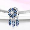 copperplated Dream Catcher Moon Bead Charms Compatible With Pandora BraceletsBangle Do It Yourself Ideal For Women Birthday Fine Jewellery Gift New