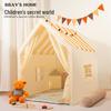 Kids' Indoor Castle Play Tent for Girls & Boys: Princess Room with Separate Beds