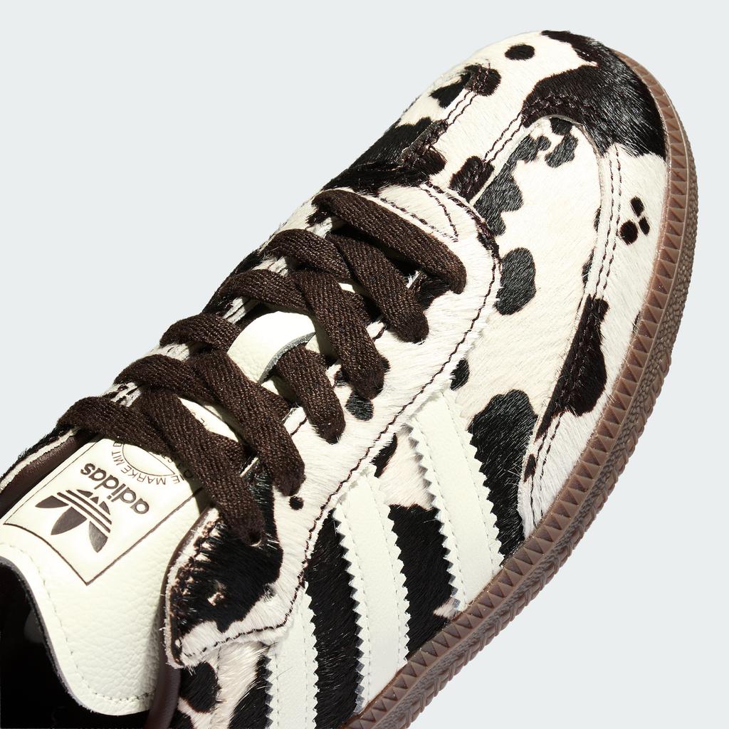 adidas Samba OG Cow Print Dark Brown White (Women's)