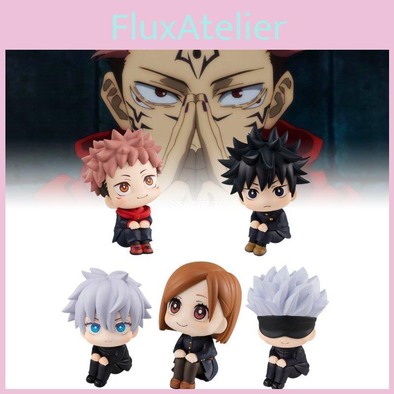 Adorable Jujutsu Kaisen Pvc Figure Set Includes Gojo Itadori Nobara And Fushiguro