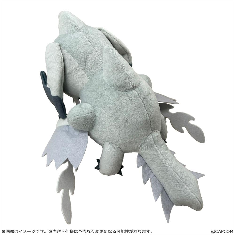 Capcom Monster Hunter Wilds Mondefo Plush H140 X W220 X Polyester Toy, Archeveld, Approx. D260mm,