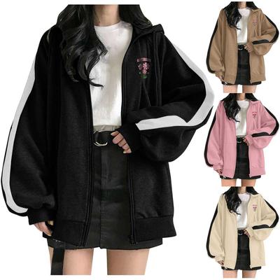 Mode Femme Et Hiver Rembourré Épaississant Chaud À Capuche Zippé Pull Veste
