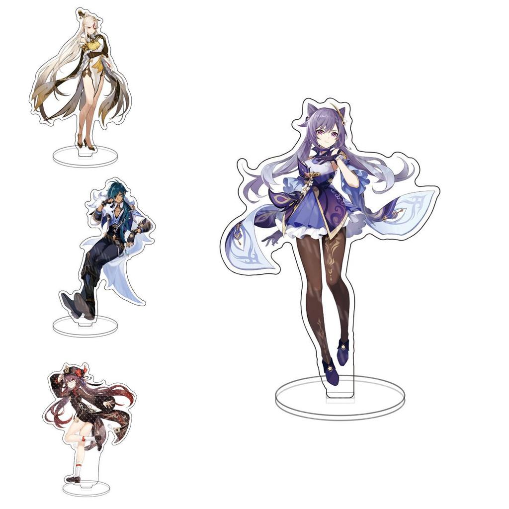 Stunning Genshin Impact Barbatos Keqing Barbara Hutao Acrylic Stand For Game Lovers