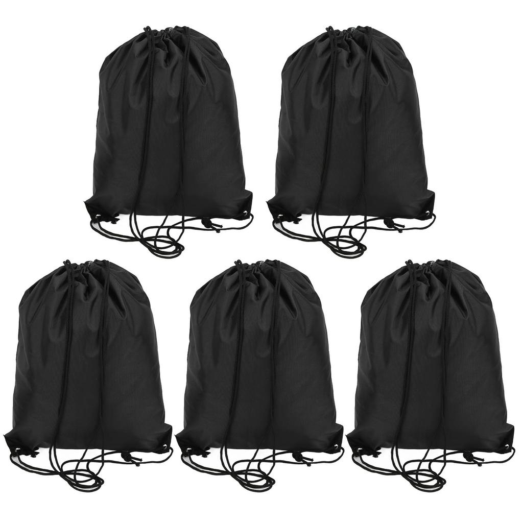 5-teiliges Set Outdoor Kordelzug Rucksack Wasserdicht Faltbare Sporttasche Strand Schwimmen Tasche