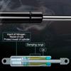 Vehicle Specific Rear Tailgate Support Dampers With 320N Force Capacity And Anti Leakage Design for E85 E86 300100045