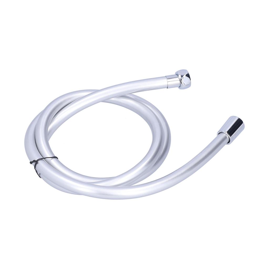PVC Sprchová hadice 1,5 m Hadice ke sprchové hlavici Hadice k ohřívači vody Hladká Proti výbuchu Stříbrná do koupelny