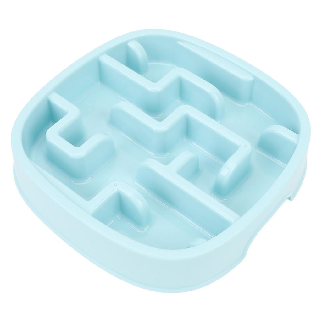 Langsamfresser Hundenapf PP Quadratisch Langsameres Fressen Verhindert Ersticken Gesunde Futter-Fütterungsschüssel