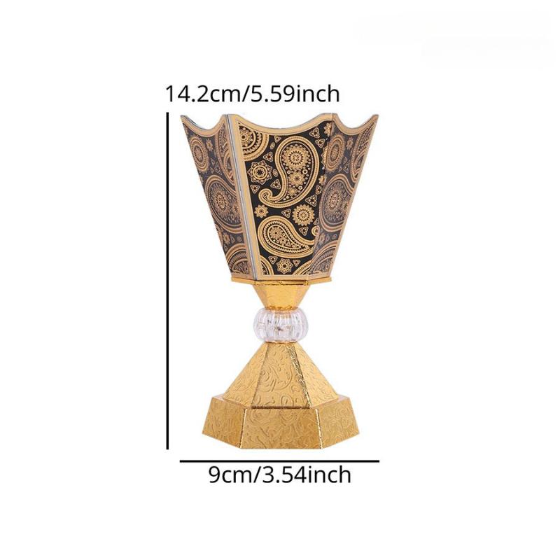 High-end Saudi Arabia Fragrance Charcoal Stove Sandalwood Cone Incense Burner Nordic Home Decoration Ornaments