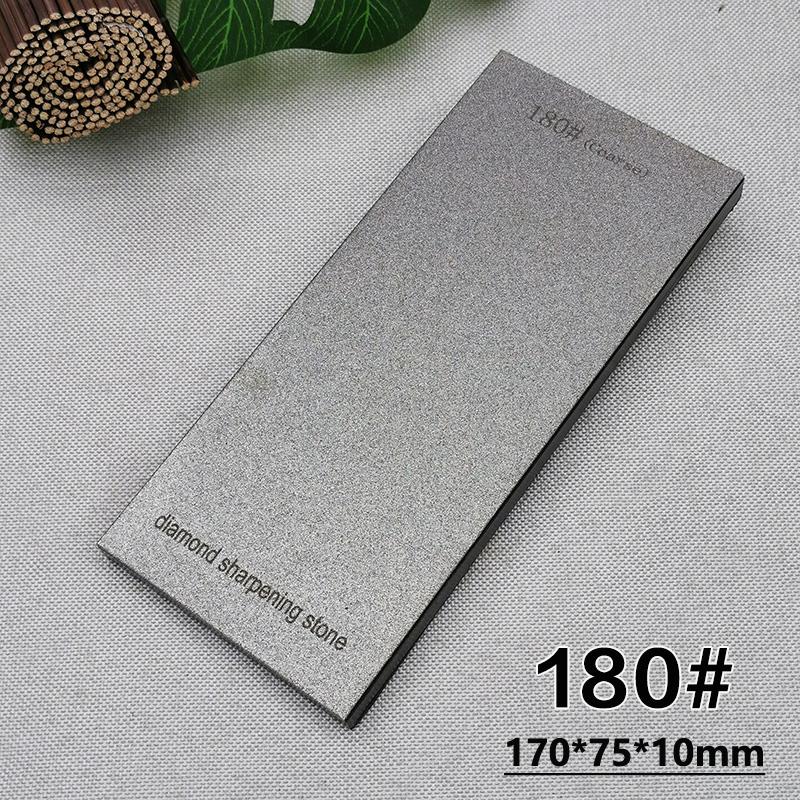 Diamond Sharpening Stone Knife Sharpener Hard Base Non-slip Grit 80-3000# Diamond Tools Fine Grinding Whetstone 230*80mm