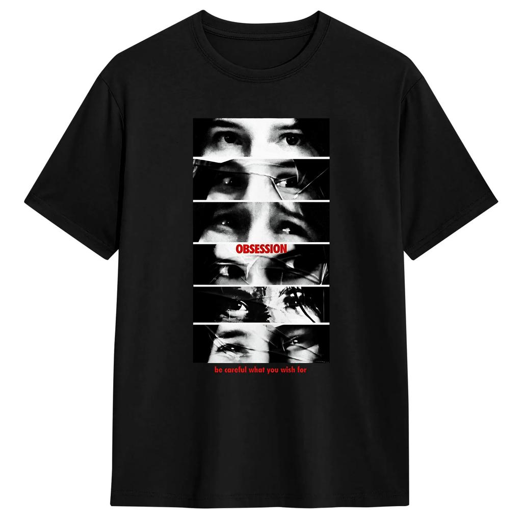 T-shirt Streetwear Estate Ossessione Film 2026 Magliette Novità 100% Cotone T-shirt per Uomo Y2K Retro Personalizzata DIY Top a Maniche Corte
