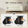 4Pcs Plate Mounted Leveling Caster Swivels Workbench Castors Adjustable Heavy Duty Workbench Castor Easy To Install