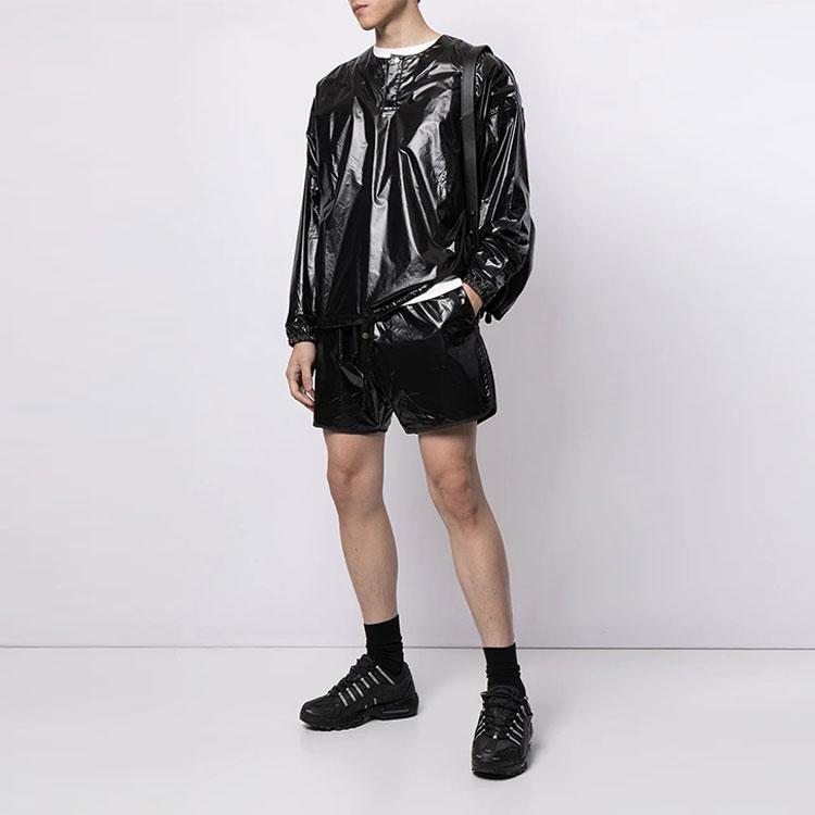Fear Of God Pleated Faux Leather Shorts Men shorts Black FG40024PNL-001