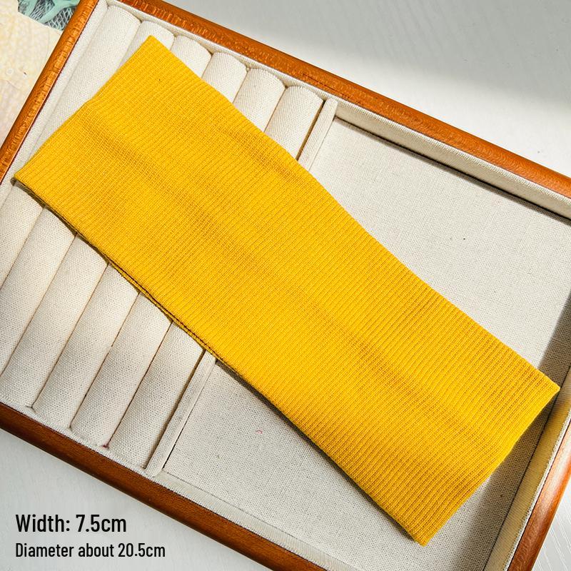 Unisex Sweat-Absorbing Yoga Headband for Sports, Fitness, and Face Washing