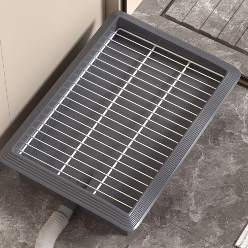 Splash-Proof Dog Training Potty Non-slip Dog Litter Box Easy To Clean Puppy Potty Tray Indoor