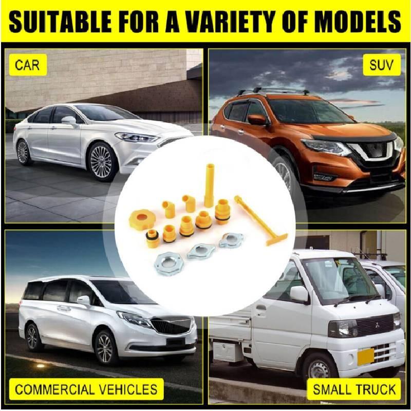 Free Spill Funnel With Accessory Kit Radiator Cooling Coolant Filling Tool Car