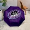 Football Team Umbrella with Automatic Open/Close & Self-8-Rib Heavy-Duty Umbrella, Compact Travel Umbrella Suitable for Outdoor
